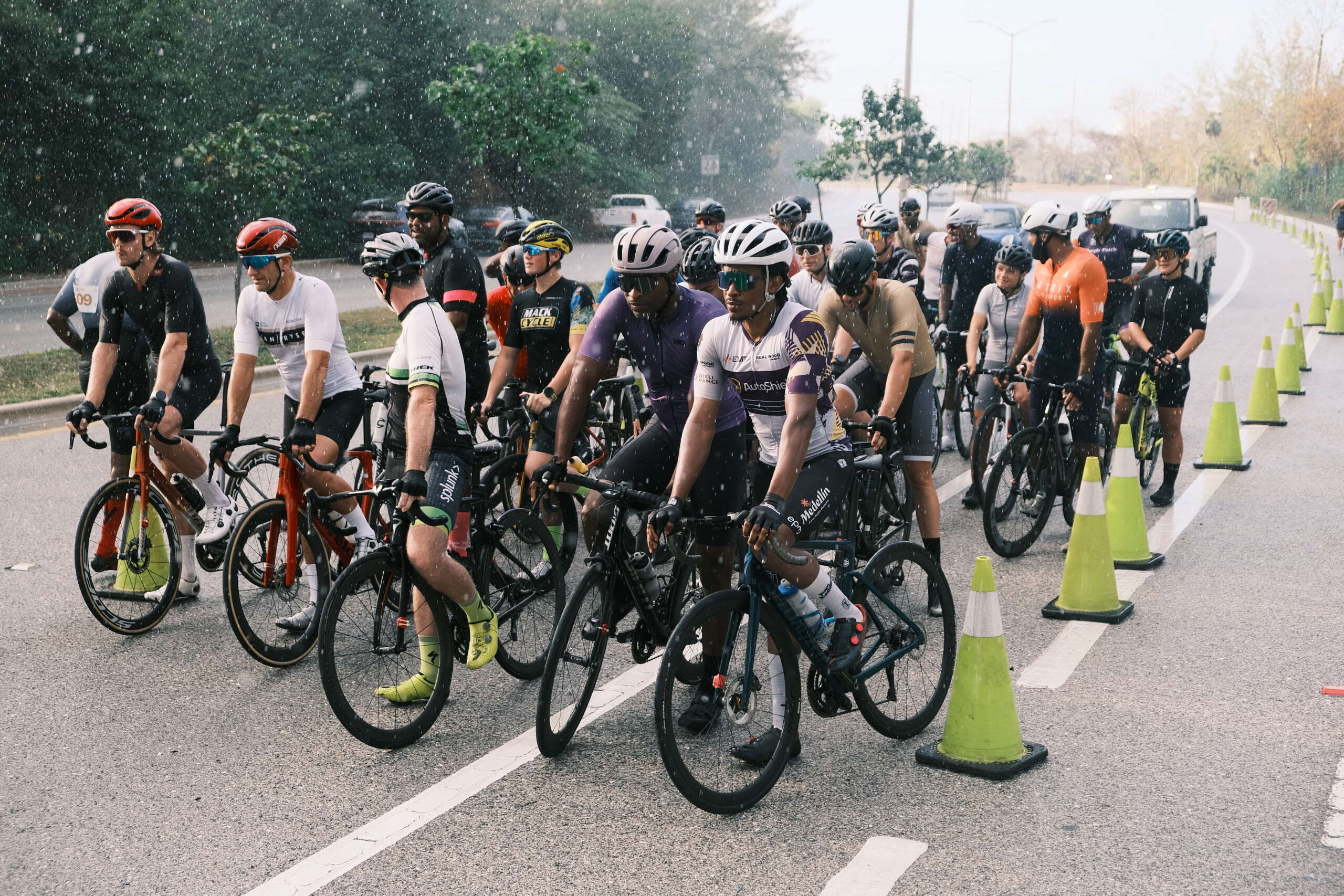 Cyclists face slippery start to May Classics