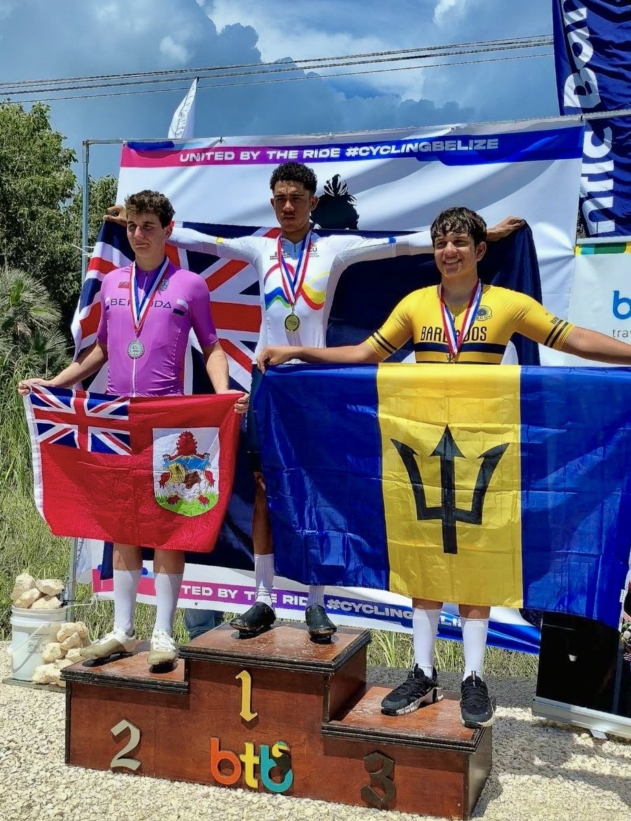 Ryan Thompson strikes gold in Belize time trial
